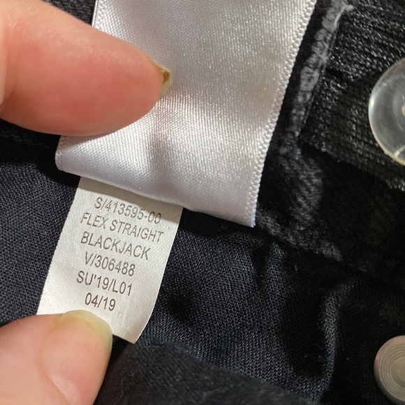 OLD NAVY BOY’S STRAIGHT BUILT IN FLEX BLACK JACK JEANS Size 12 EUC - Picture 11 of 11